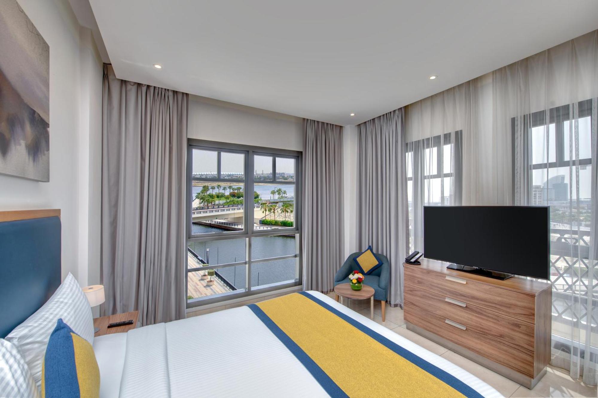 Suha Creek Hotel Apartment, Waterfront Jaddaf, Dubai Eksteriør billede