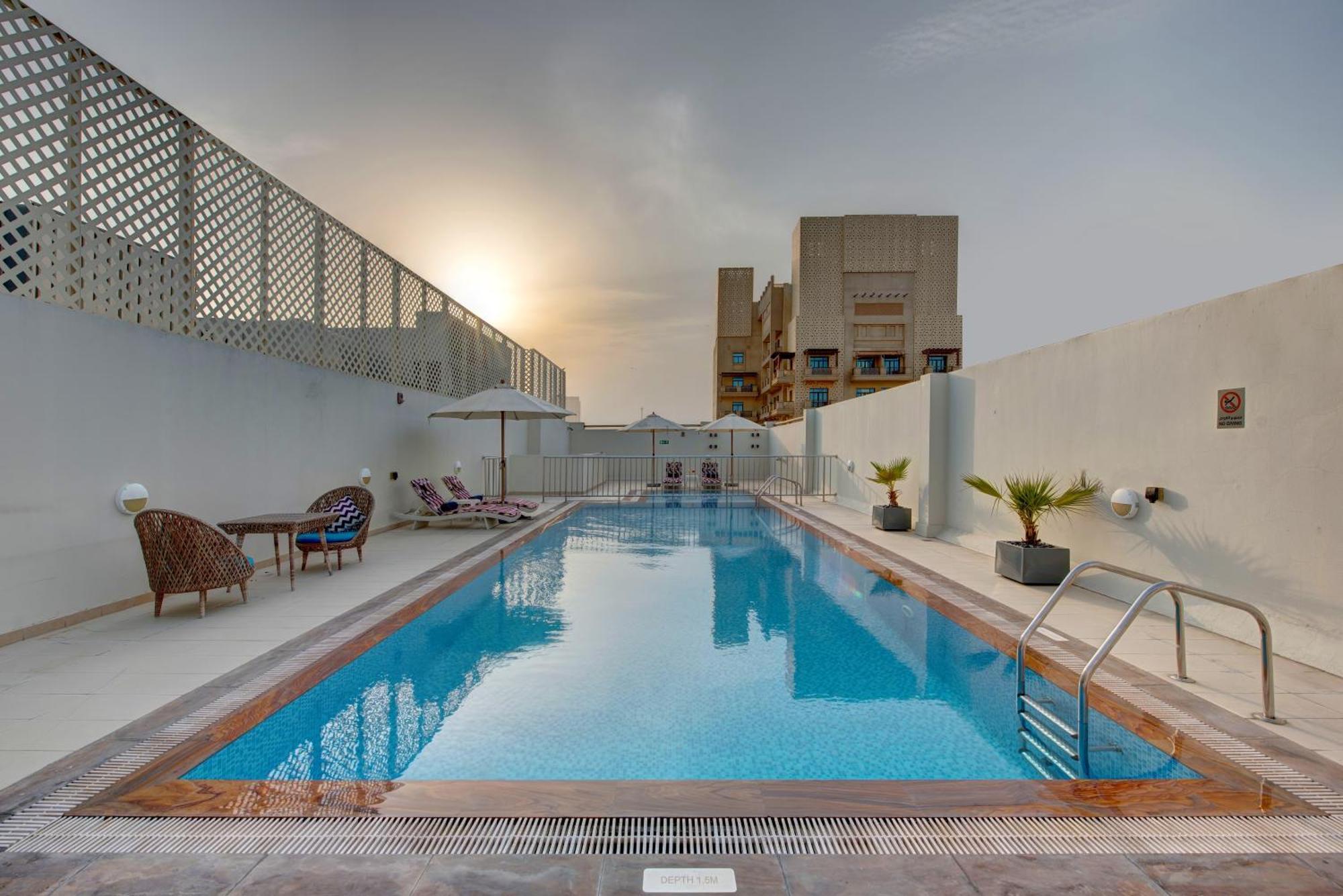 Suha Creek Hotel Apartment, Waterfront Jaddaf, Dubai Eksteriør billede