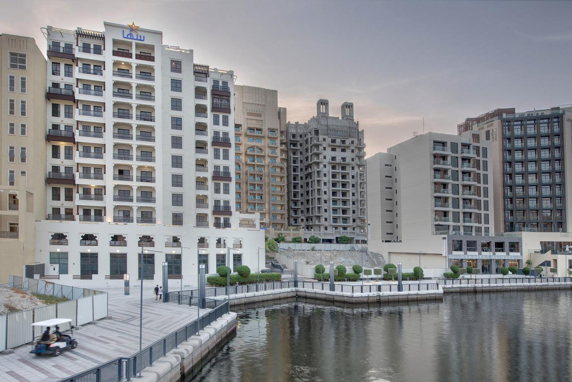 Suha Creek Hotel Apartment, Waterfront Jaddaf, Dubai Eksteriør billede