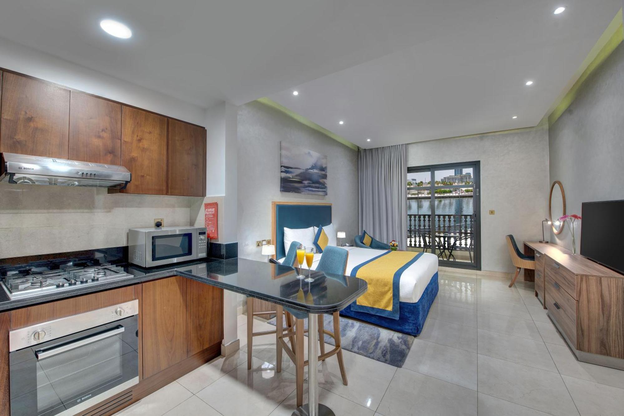 Suha Creek Hotel Apartment, Waterfront Jaddaf, Dubai Eksteriør billede